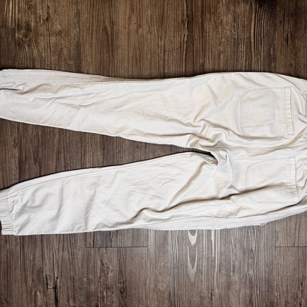 Athleta Women's Off-White Jogger Pants - Picture 5 of 5